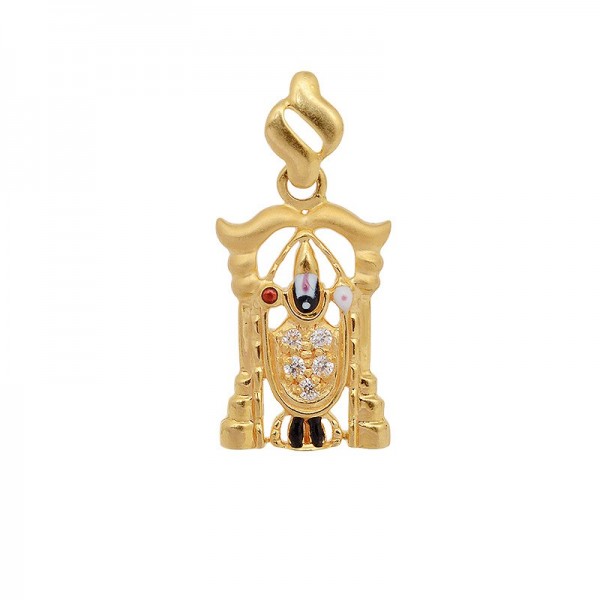 Tirupati Lord Balaji Gold Pendant